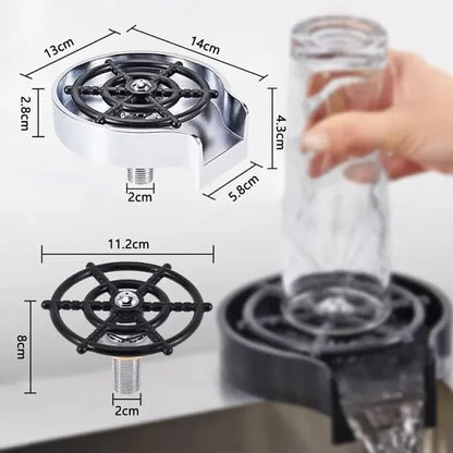 Glass Rinser for Kitchen Sink