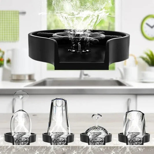 Glass Rinser for Kitchen Sink